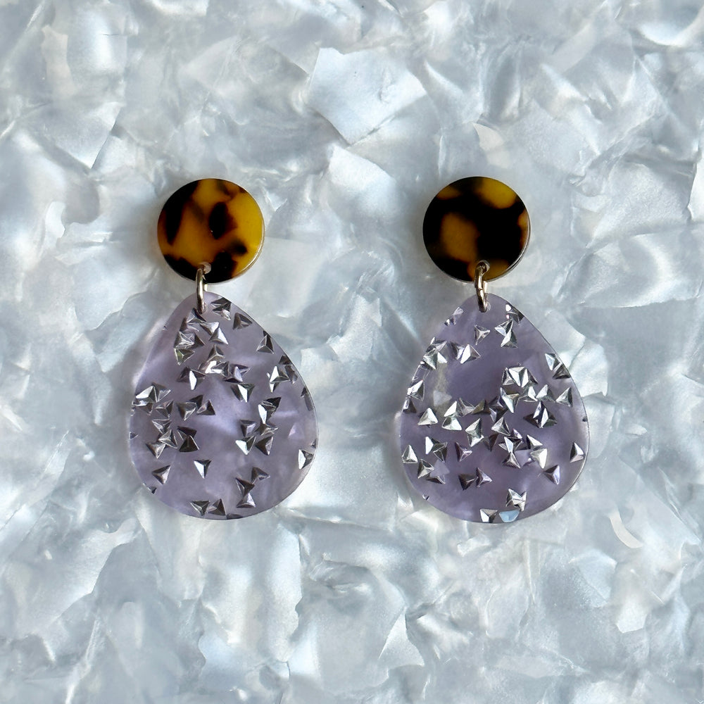 Mini Teardrop Earring in Bejeweled