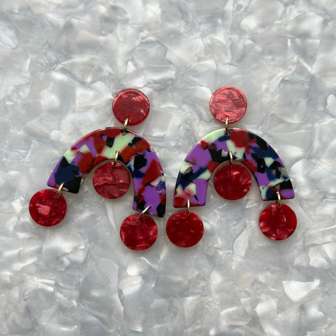 lightweight acrylic earrings