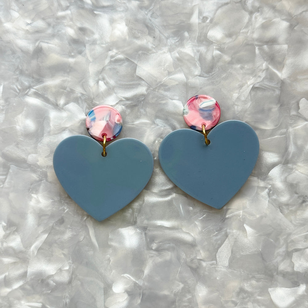 Heart Earrings in Love Is In The Air