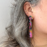 Matchstick Drop Earrings in Tropical Punch