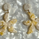 Flower Drop Earrings in Banana Republic
