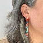 Matchstick Drop Earrings in Red Hot Chili Pepper
