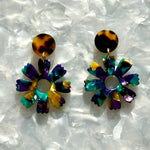 Flower Drop Earrings in Wildling