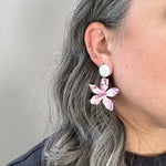 Flower Drop Earrings in Daydreamer