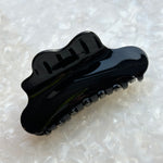 Large Cloud Claw Clip in Black