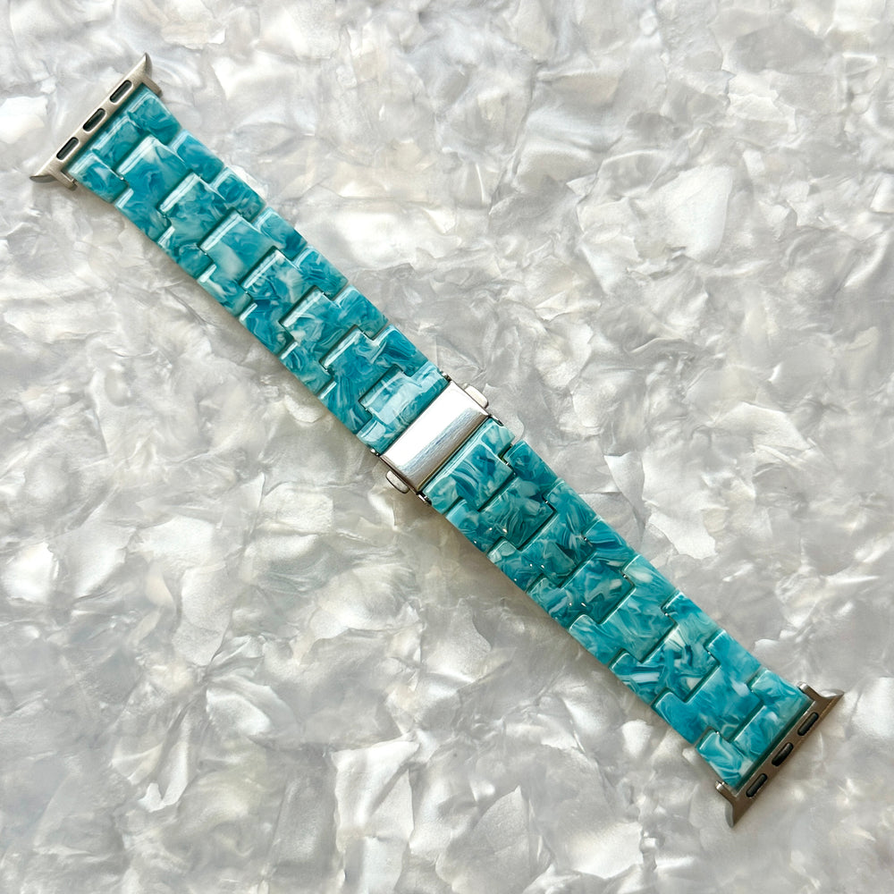 acrylic Apple Watch Band in License to Thrill blue_main