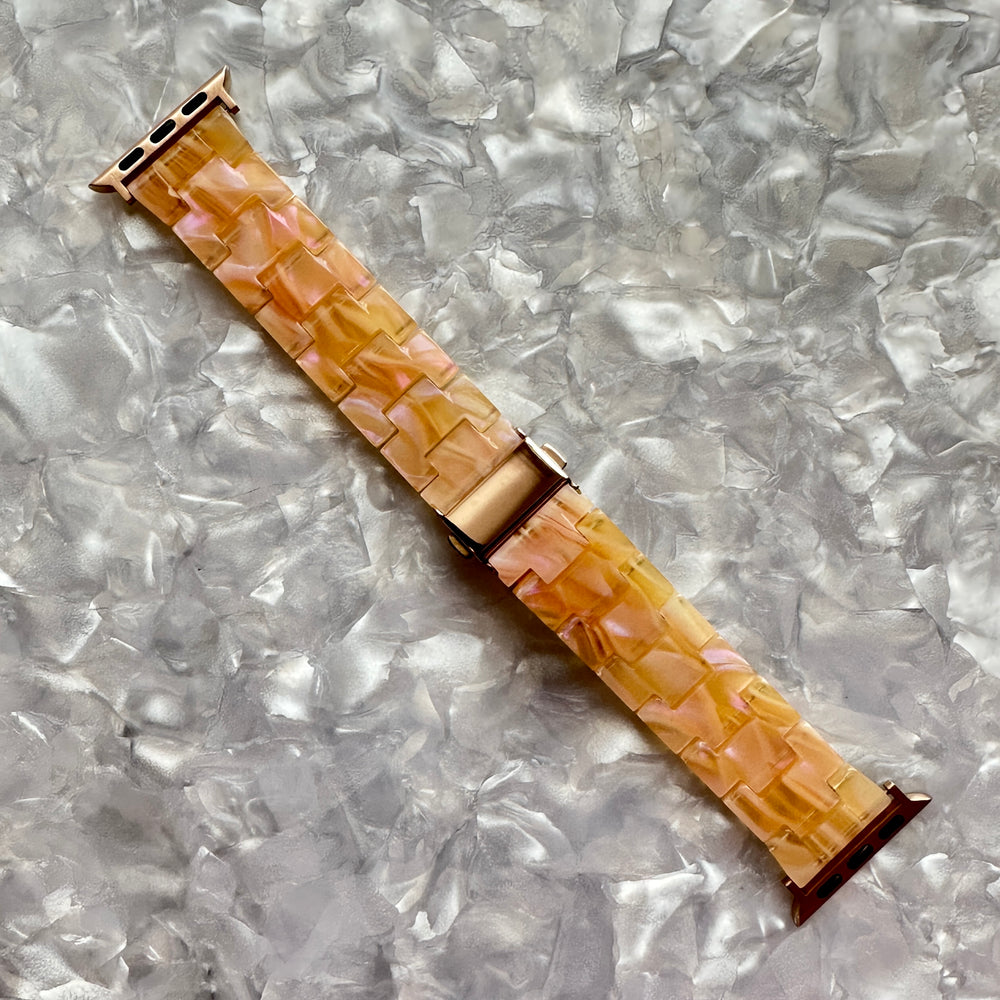 acrylic Apple Watch Band in Orangesicle_main