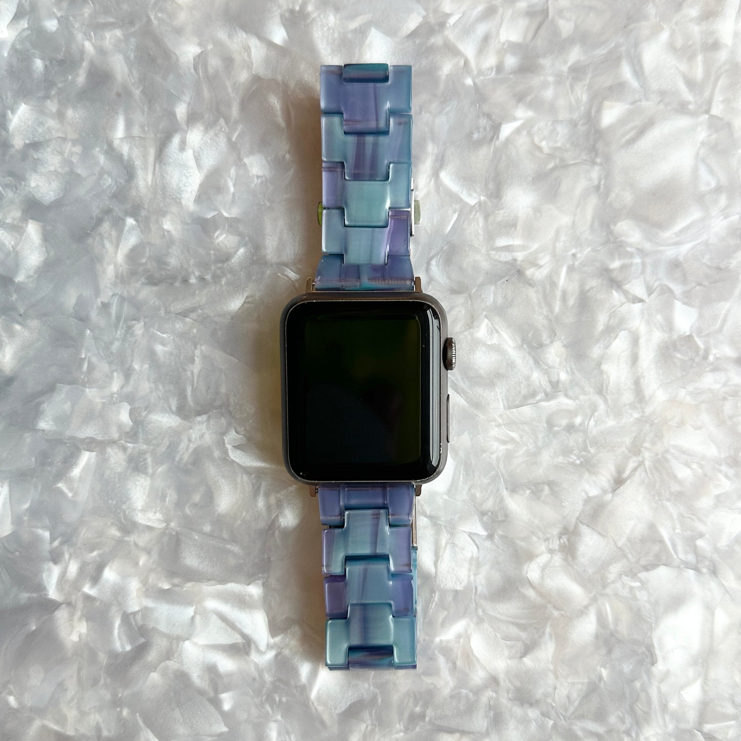 acrylic Apple Watch Band in Periwinkle