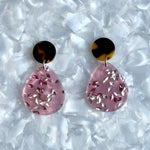 Mini Teardrop Earrings in Pixie Pop