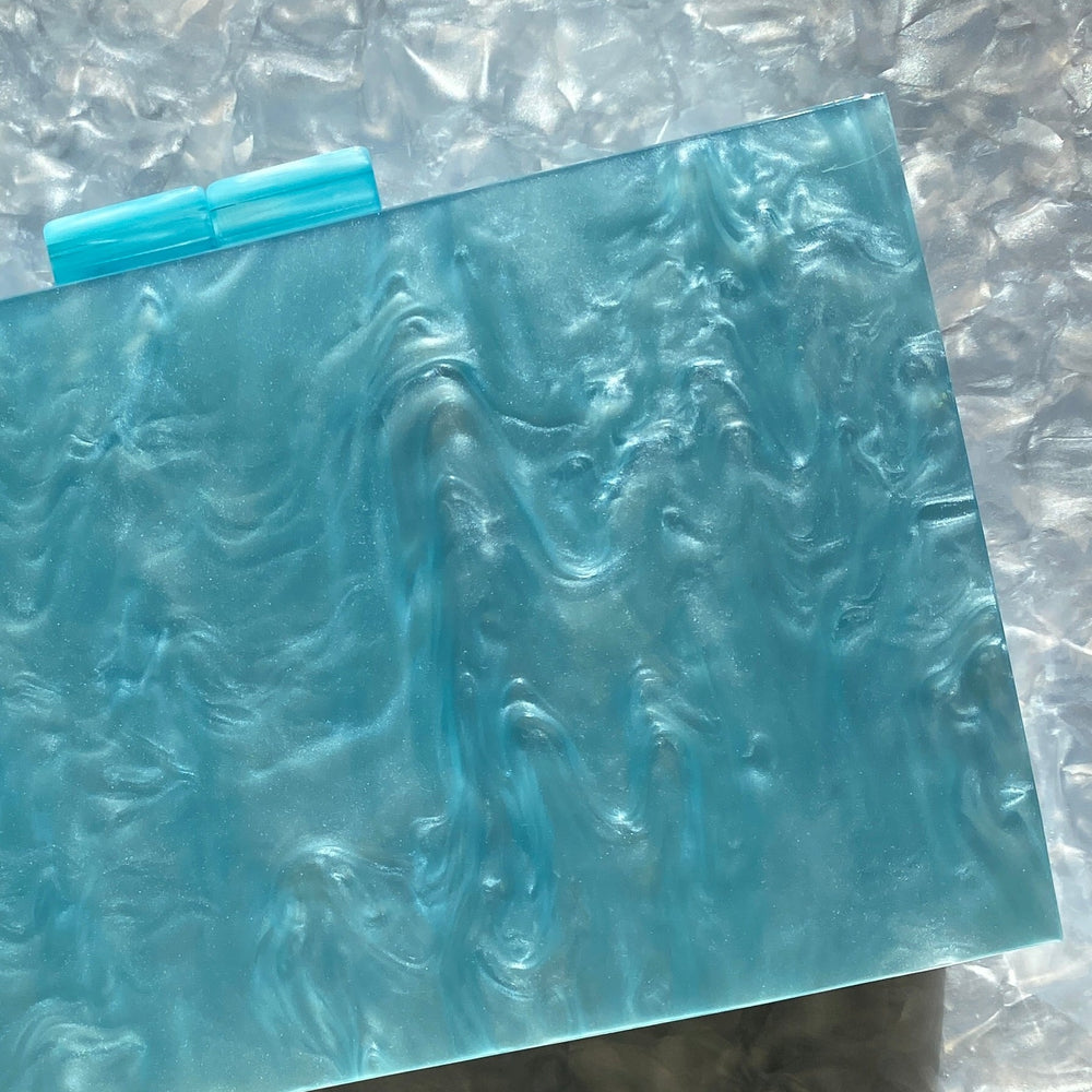 Acrylic Party Box in Light Blue
