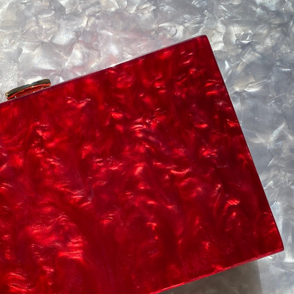 Acrylic Party Box in Red